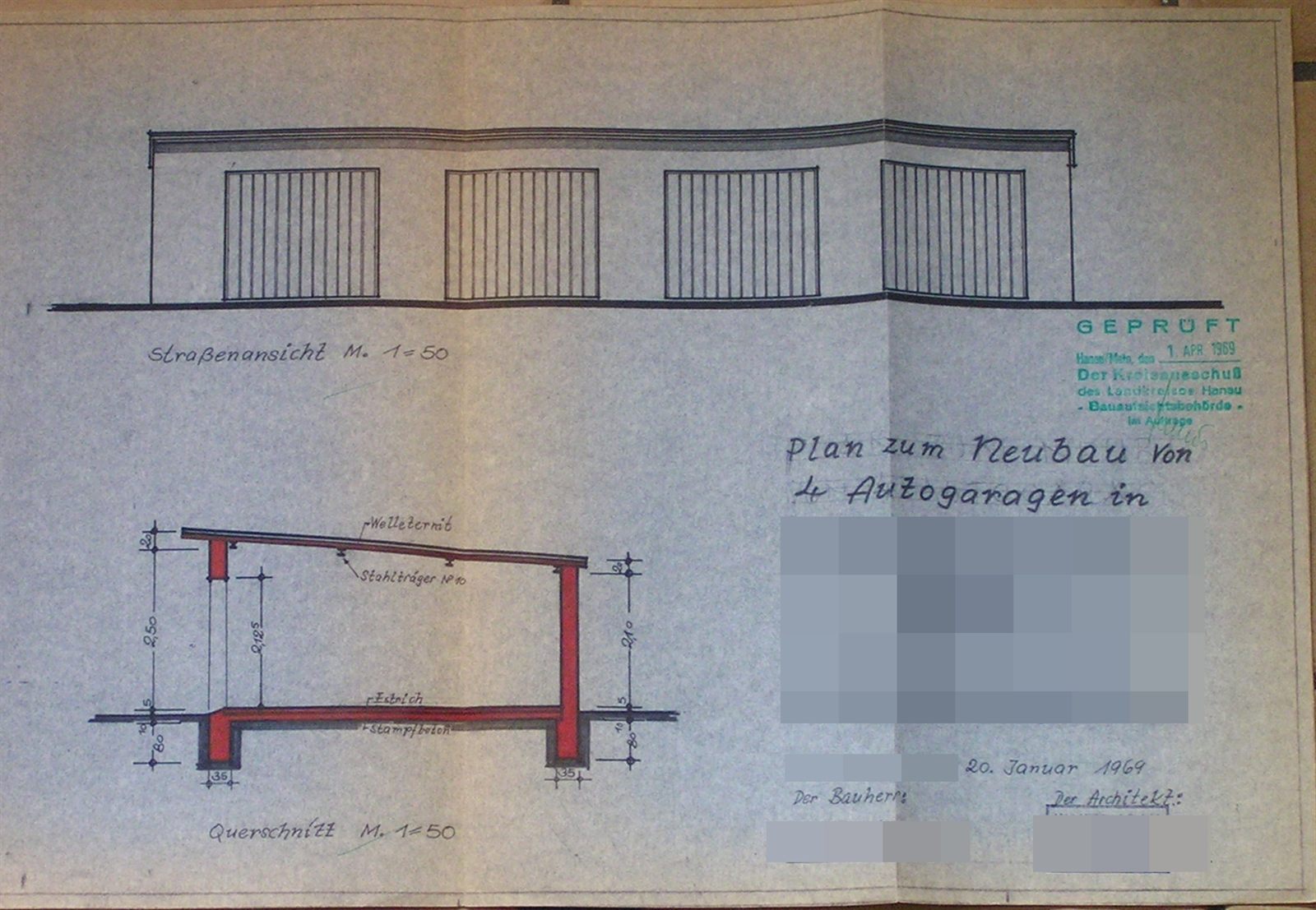 A paper plan used to test furniture placement